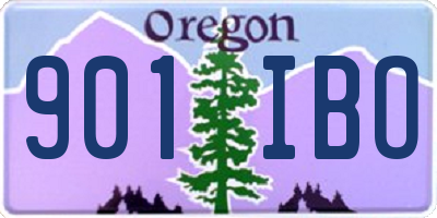 OR license plate 901IBO