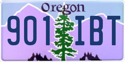 OR license plate 901IBT