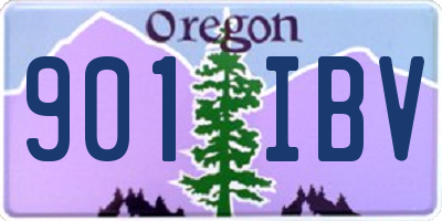 OR license plate 901IBV