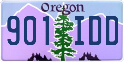 OR license plate 901IDD