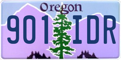 OR license plate 901IDR