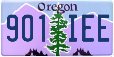 OR license plate 901IEE