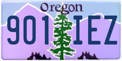 OR license plate 901IEZ
