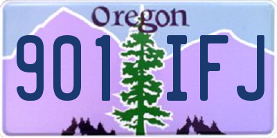 OR license plate 901IFJ