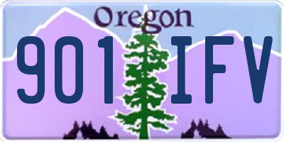 OR license plate 901IFV
