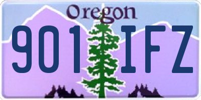 OR license plate 901IFZ