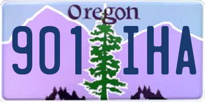 OR license plate 901IHA