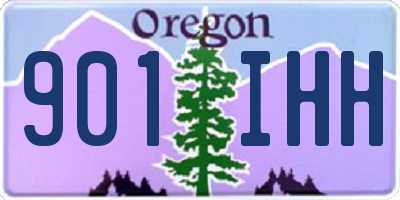OR license plate 901IHH