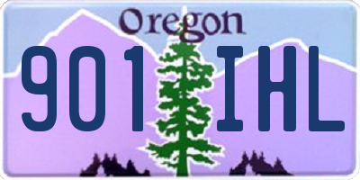 OR license plate 901IHL
