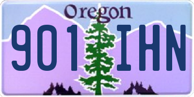 OR license plate 901IHN