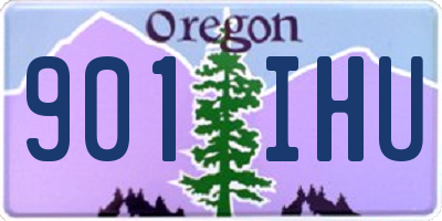 OR license plate 901IHU