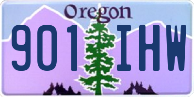 OR license plate 901IHW