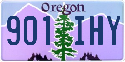 OR license plate 901IHY