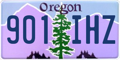 OR license plate 901IHZ