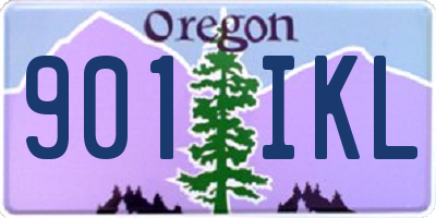 OR license plate 901IKL