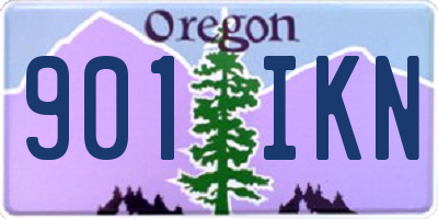 OR license plate 901IKN