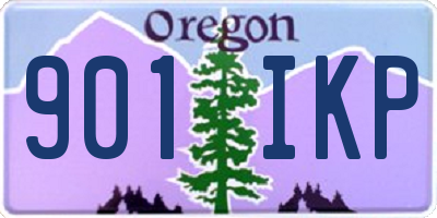 OR license plate 901IKP