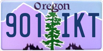 OR license plate 901IKT