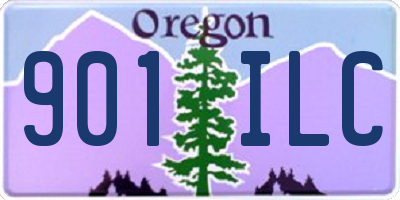 OR license plate 901ILC