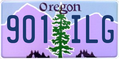 OR license plate 901ILG