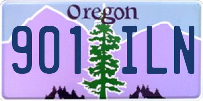 OR license plate 901ILN