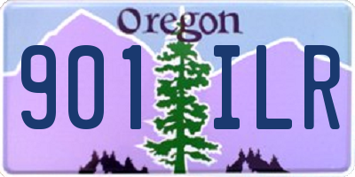 OR license plate 901ILR