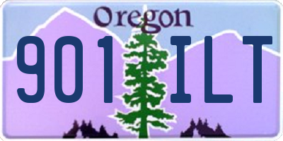 OR license plate 901ILT