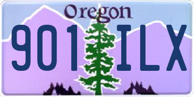 OR license plate 901ILX