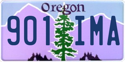 OR license plate 901IMA