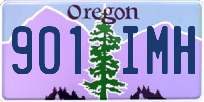OR license plate 901IMH