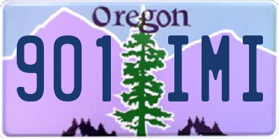 OR license plate 901IMI