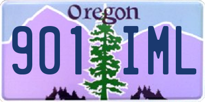 OR license plate 901IML
