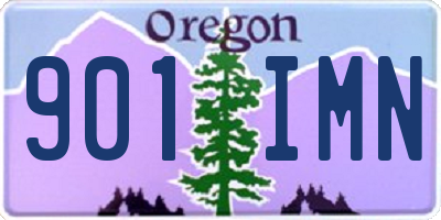 OR license plate 901IMN