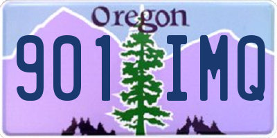 OR license plate 901IMQ