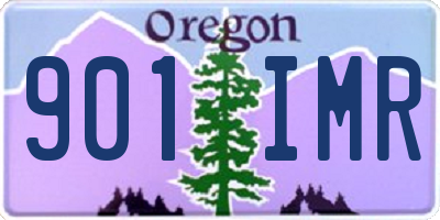 OR license plate 901IMR