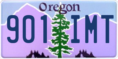 OR license plate 901IMT