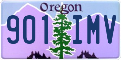 OR license plate 901IMV