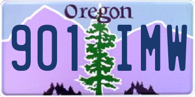 OR license plate 901IMW
