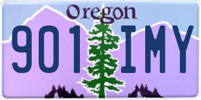 OR license plate 901IMY