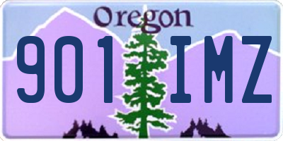 OR license plate 901IMZ