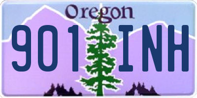 OR license plate 901INH