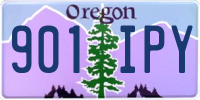 OR license plate 901IPY