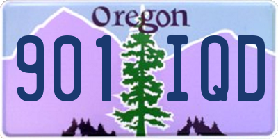 OR license plate 901IQD