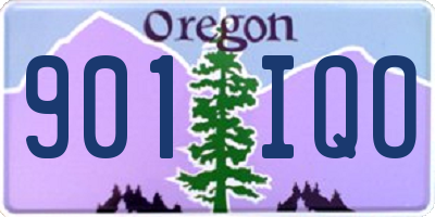 OR license plate 901IQO