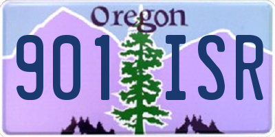 OR license plate 901ISR