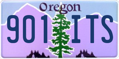 OR license plate 901ITS
