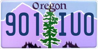 OR license plate 901IUO