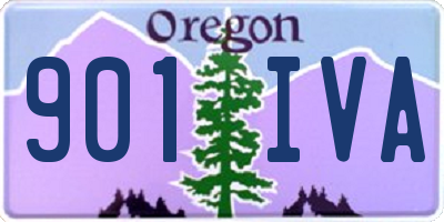 OR license plate 901IVA