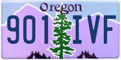 OR license plate 901IVF