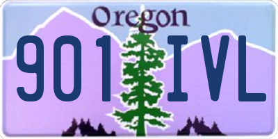 OR license plate 901IVL